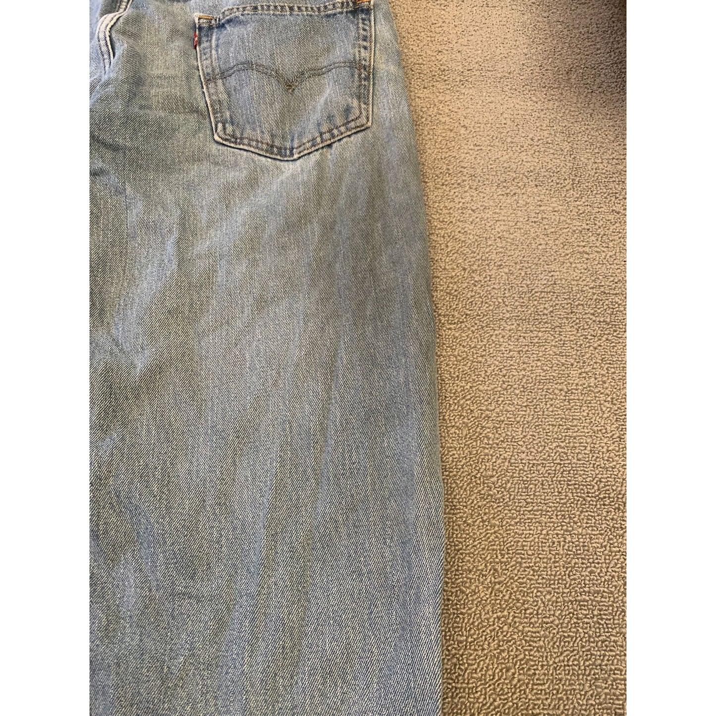 Levi's 550 Men 38x32 Blue Loose Fit Tapered Leg Jeans