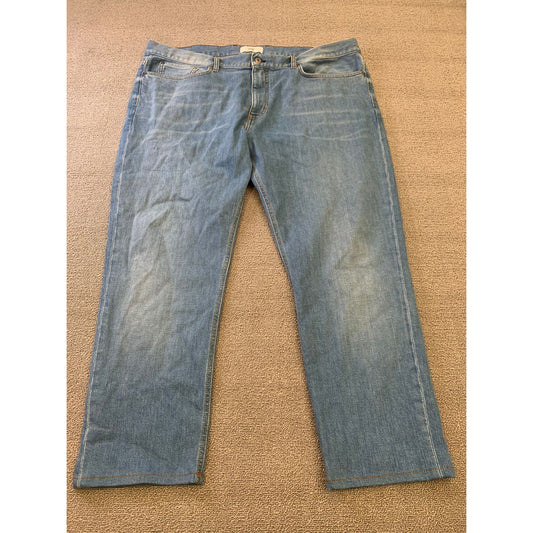 Spoke Mens 42 Jeans Blue Build A Regular Fit Straight