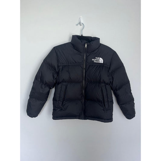 The North Face Puffer Jacket Teen Unisex  L Black Insulated Winter Coat