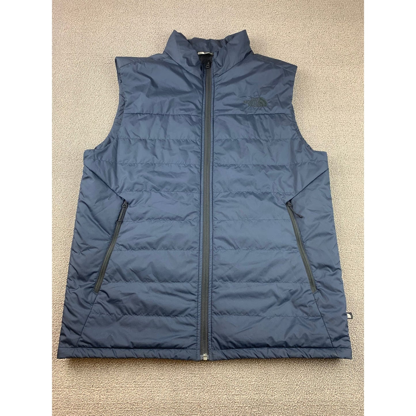 The North Face Men's Medium Navy Blue Puffer Vest Jacket