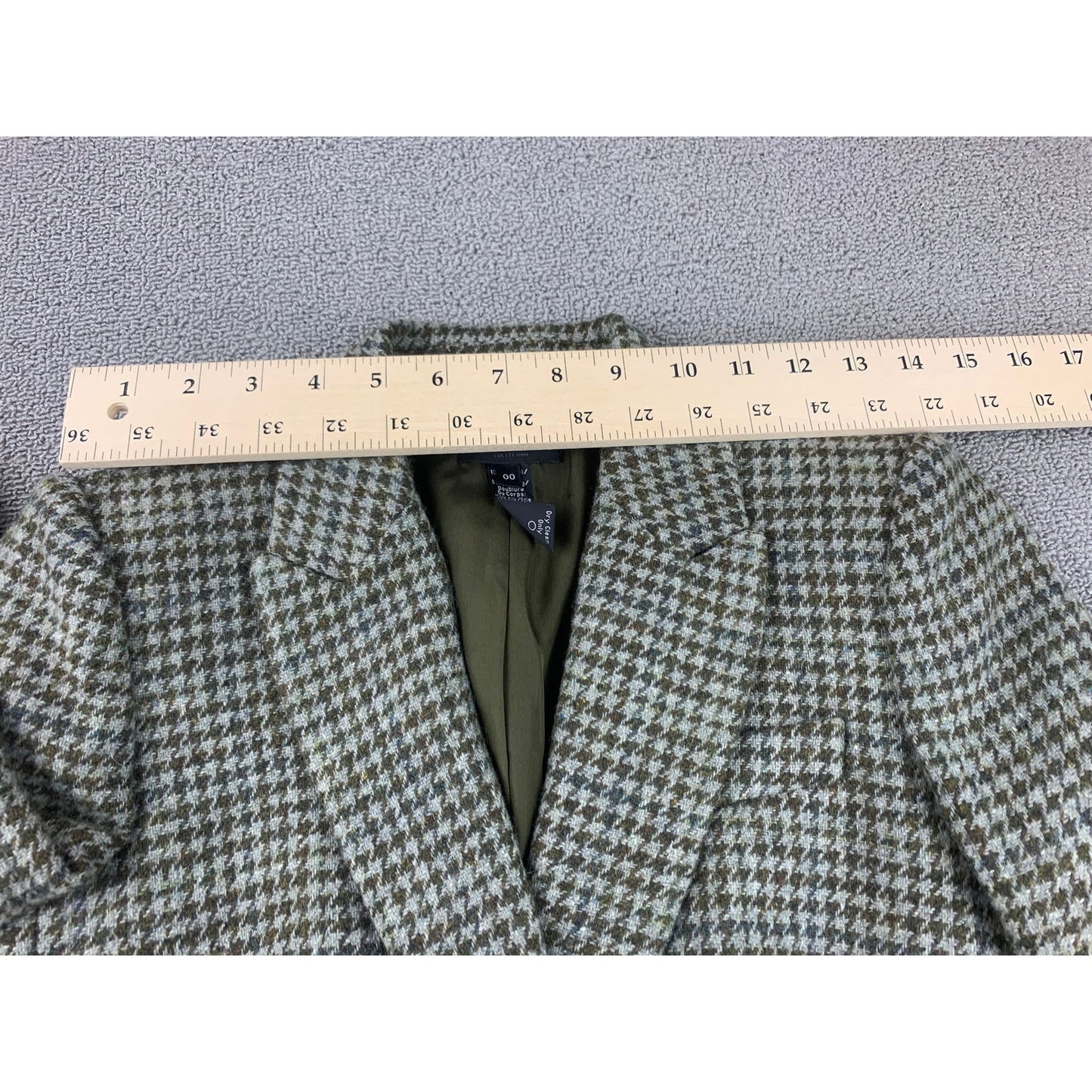 J.Crew Women's 00 Wool Tweed Blazer Magee Jacket