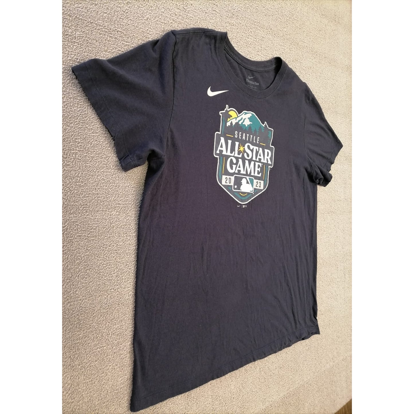 Nike Large Male Black Seattle MLB All Star Game 2023 Graphic Collectible Tee