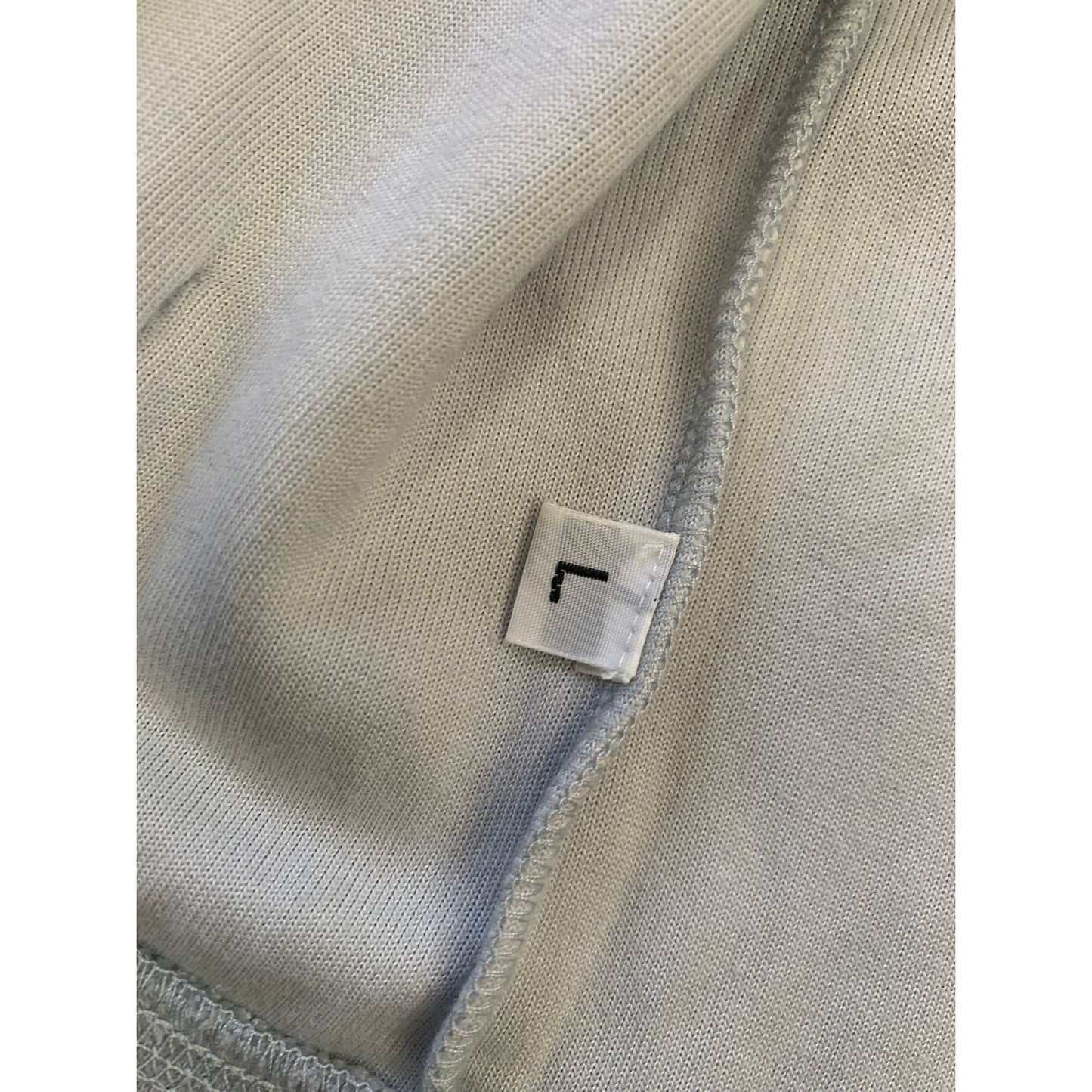 VERONA L Women's Gray Full Zip Velour Hooded Sweatshirt Soft Y2K