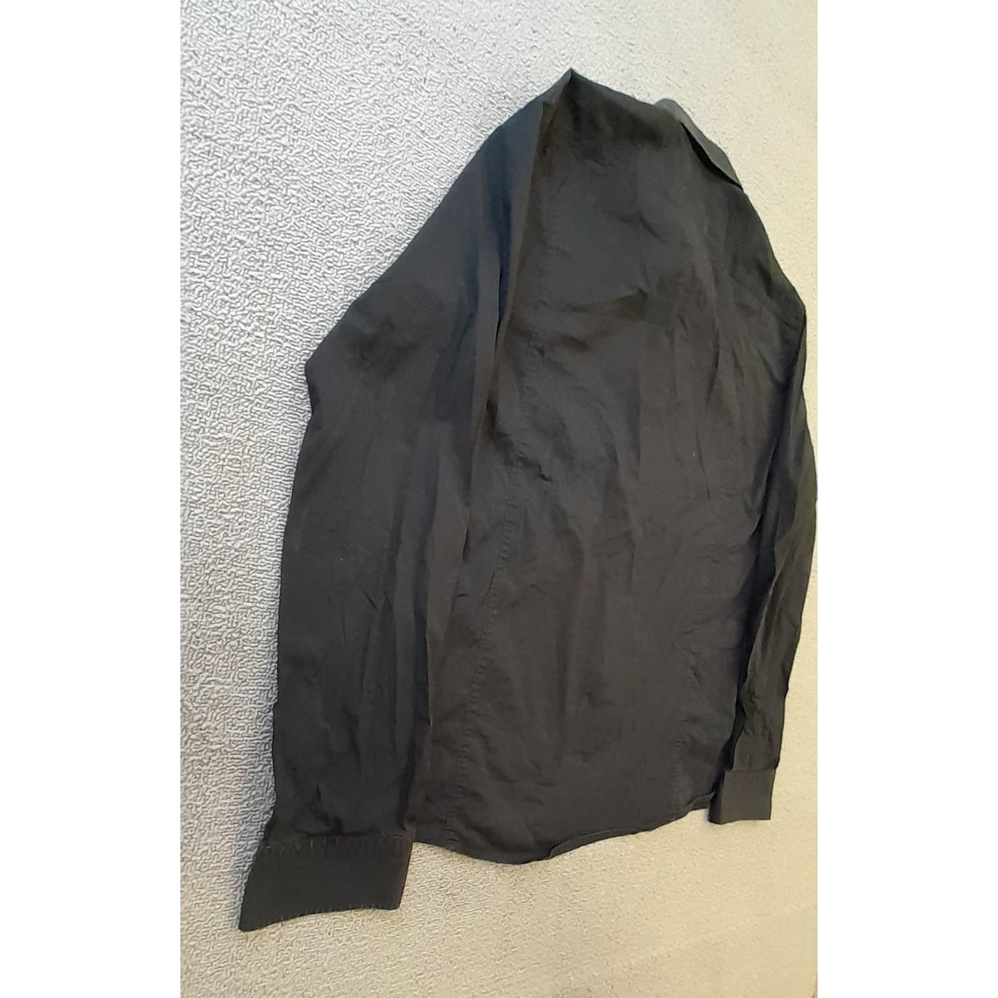 HUGO Hugo Boss Mens Small Black Slim Line Long Sleeve Dress Shirt