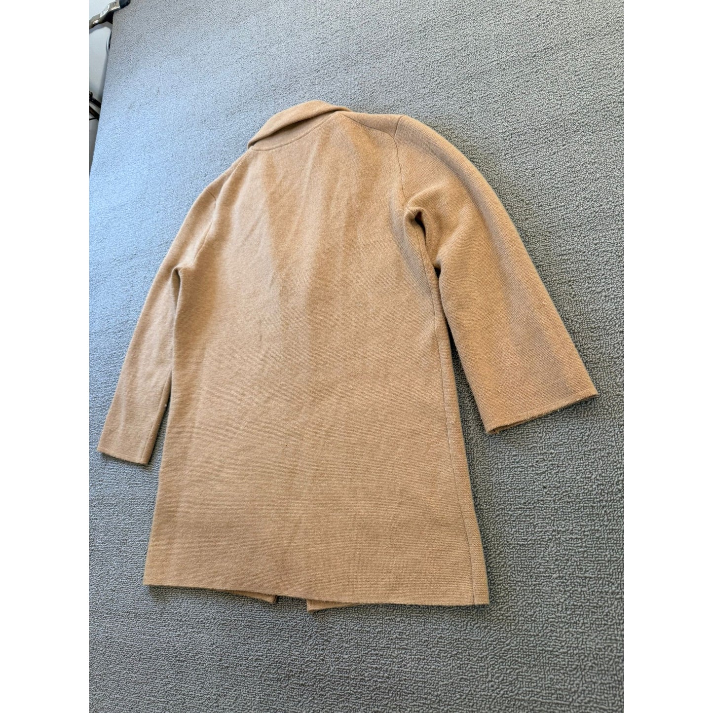 J.Crew 365 Womens XXS Tan Beige Open Front Blazer Cardigan Coat