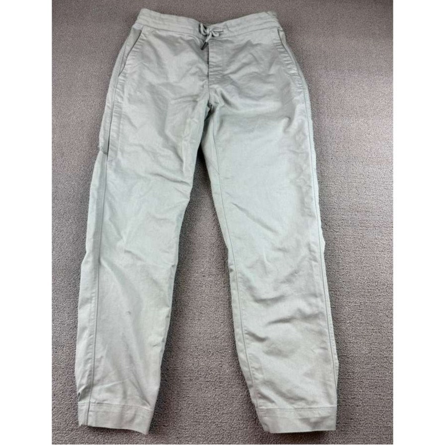 Patagonia Pants Men's M Gray Organic Cotton Drawstring Waist Pockets Casual