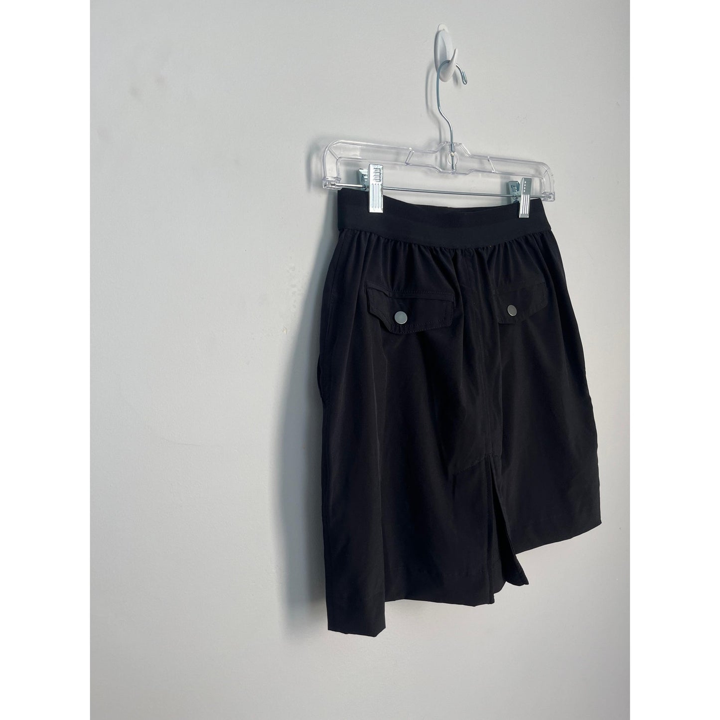 Athleta Skort Women 2 Black Athletic Performance Stretch Utility Pockets
