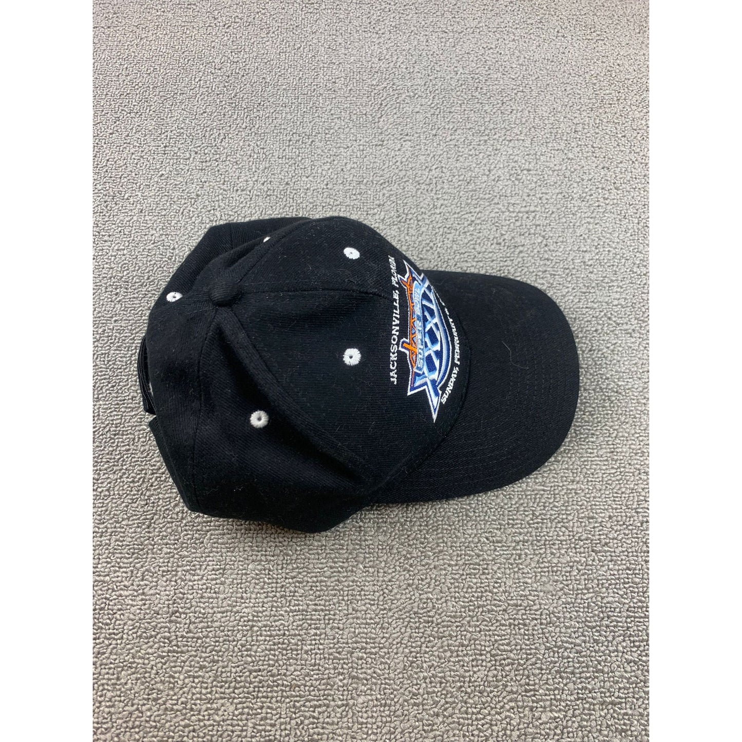 Vintage NFL Men Black Super Bowl XXXIX Patriots And Eagles Hat Super Bowl 2005