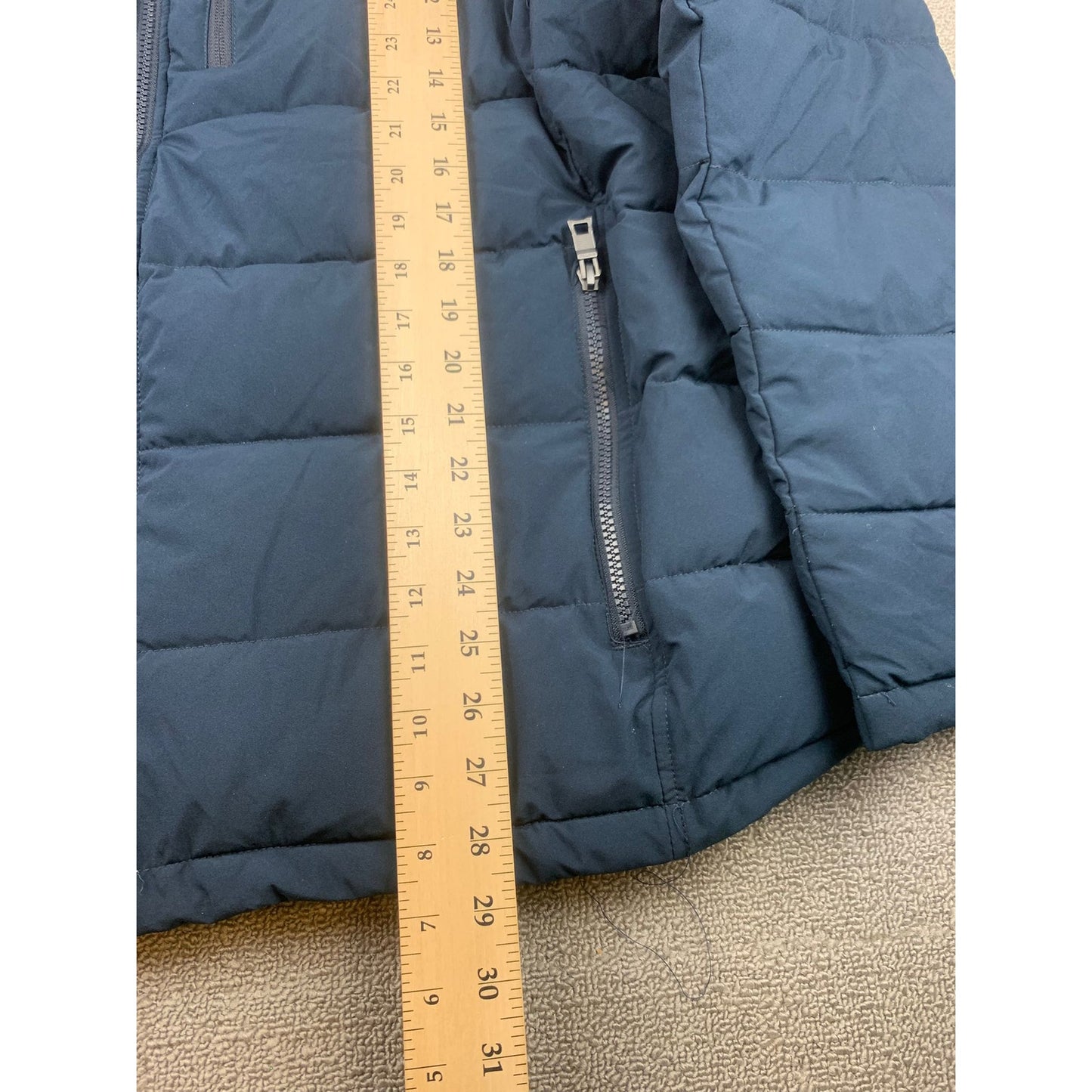 Nautica Mens XL Blue Down Puffer Jacket Coat