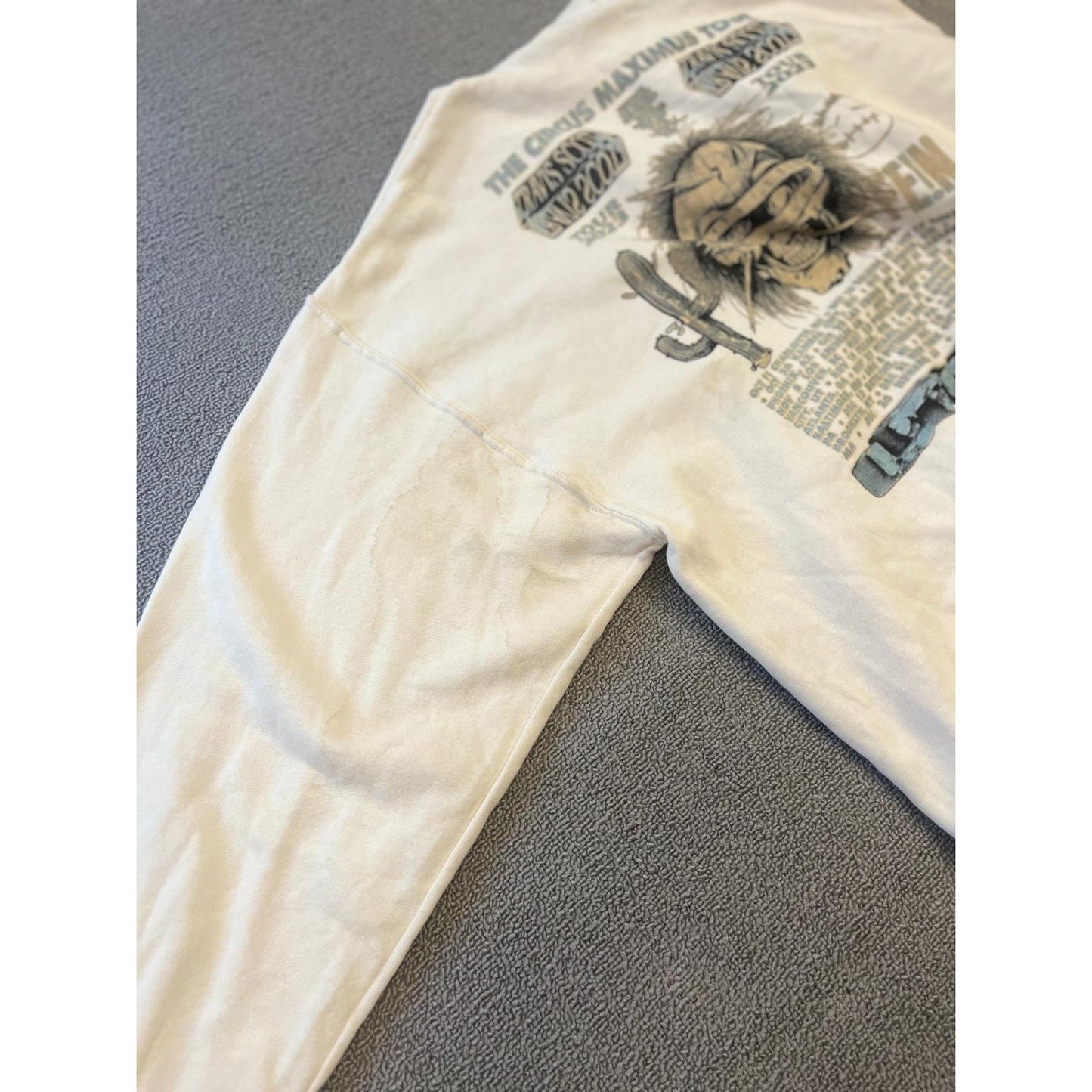 Jerzees Nublend Mens Extra Large Travis Scott Circus Maximus Tour 2023 Hoodie