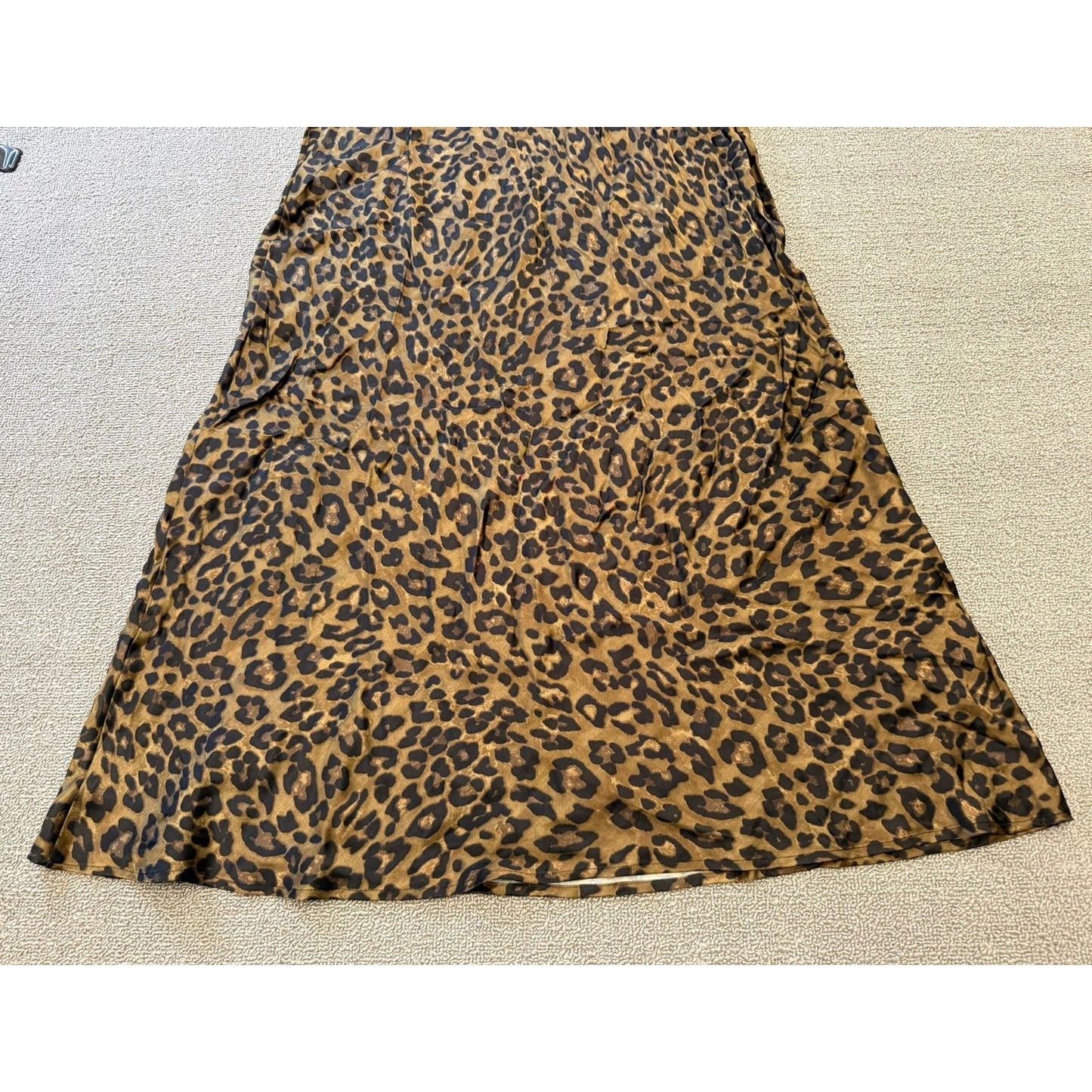 Zara Women's XXL NWT Leopard Print Slip Dress