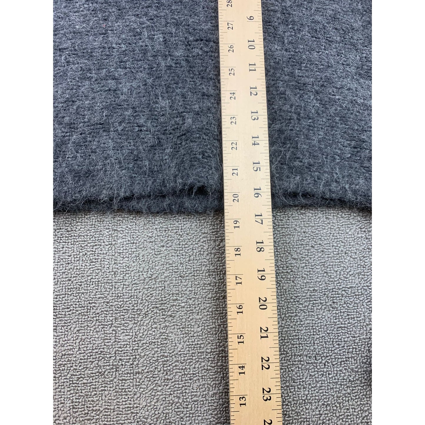 Wilfred Free Women's Medium Grey Cropped Fuzzy Sweater Long Sleeve