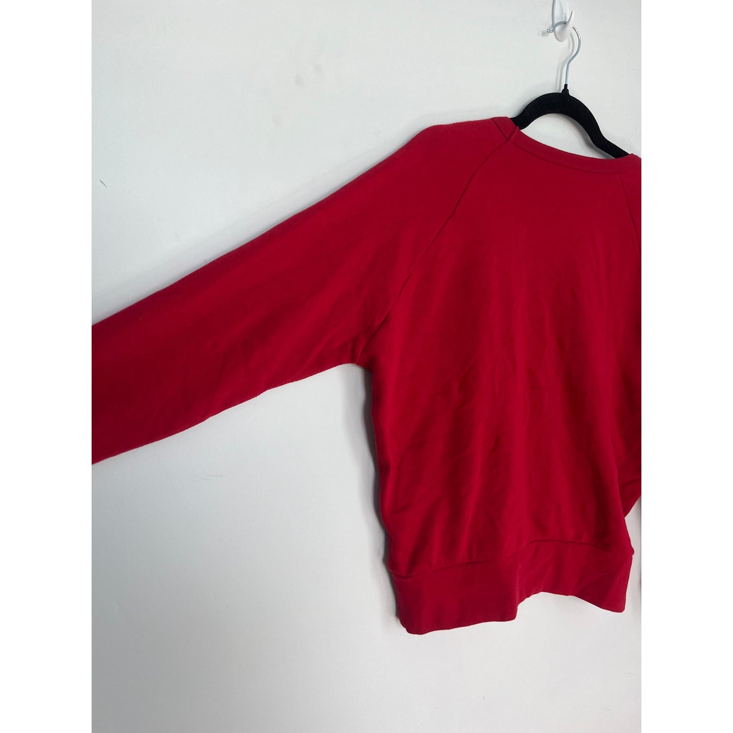 Chaser Elton John Crocodile Rock Sweatshirt Women M Red Graphic Pullover