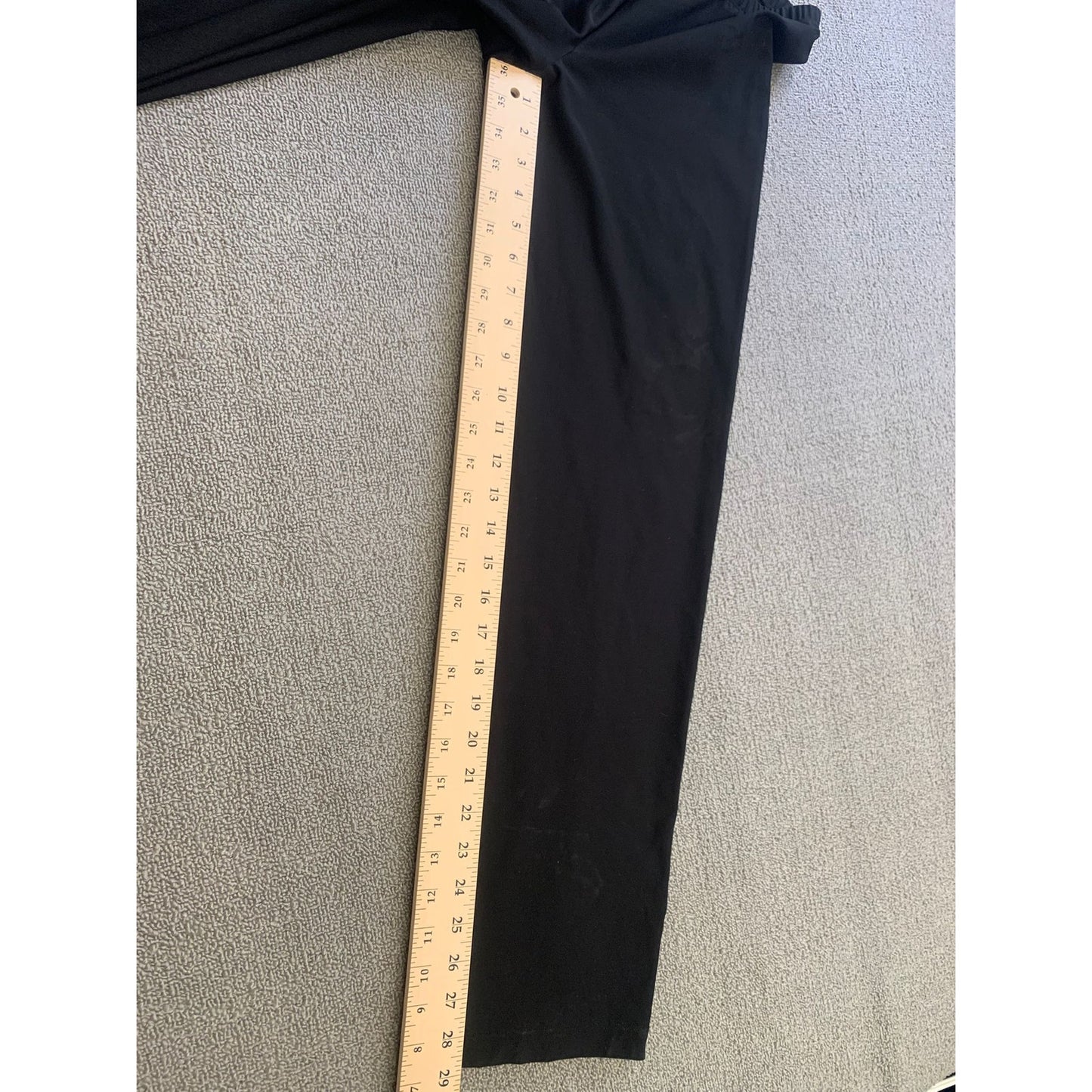 Vintage Nike Women Small Petite Black Straight Leg Pants Made in Taiwan 90's Y2K