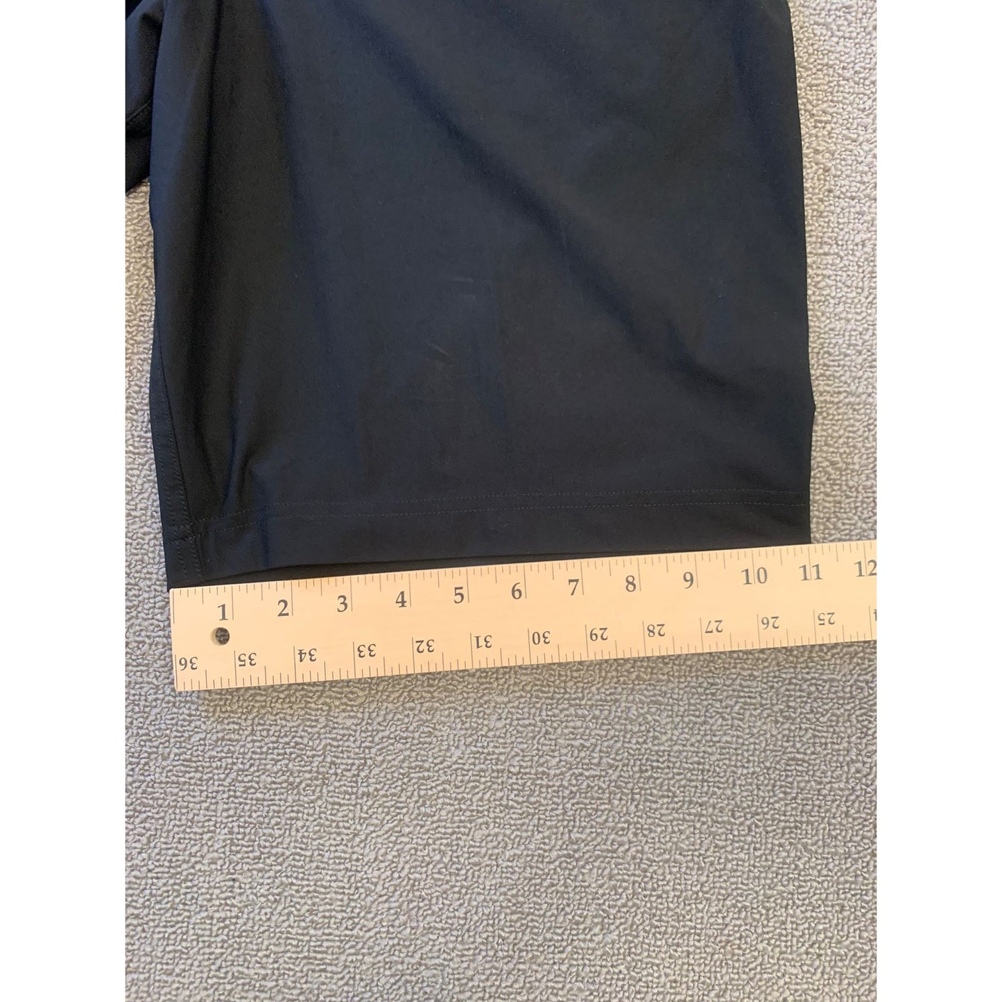 LULULEMON Men's Shorts 36 Black Golf Shorts Strech