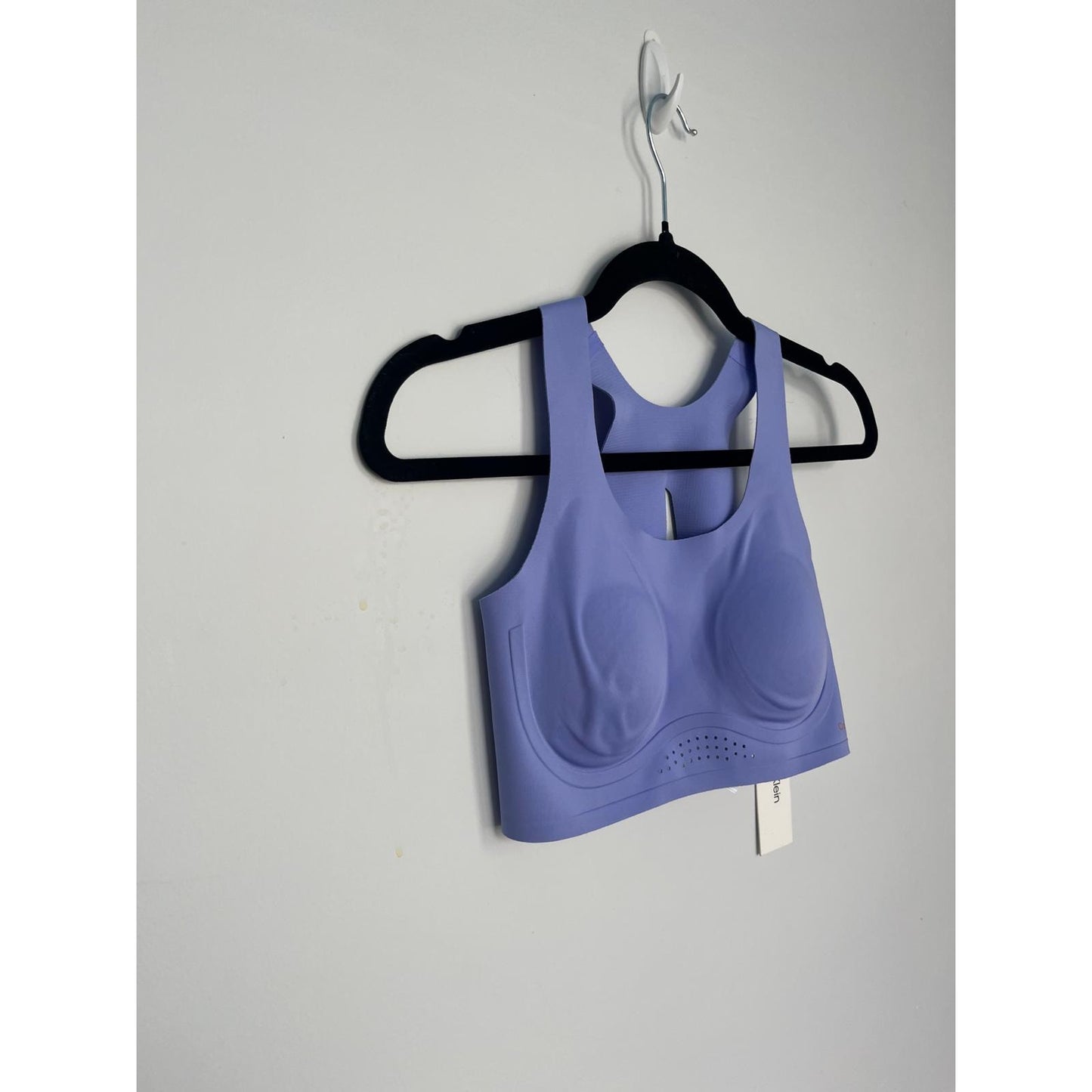 Calvin Klein Sports Bra Women S Wireless Seamless Light Purple NWT