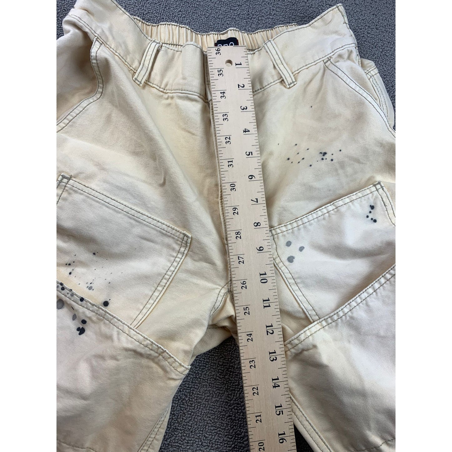 BDG Urban Outfitters Women Medium Cargo Joggers Pants with Paint Splatter