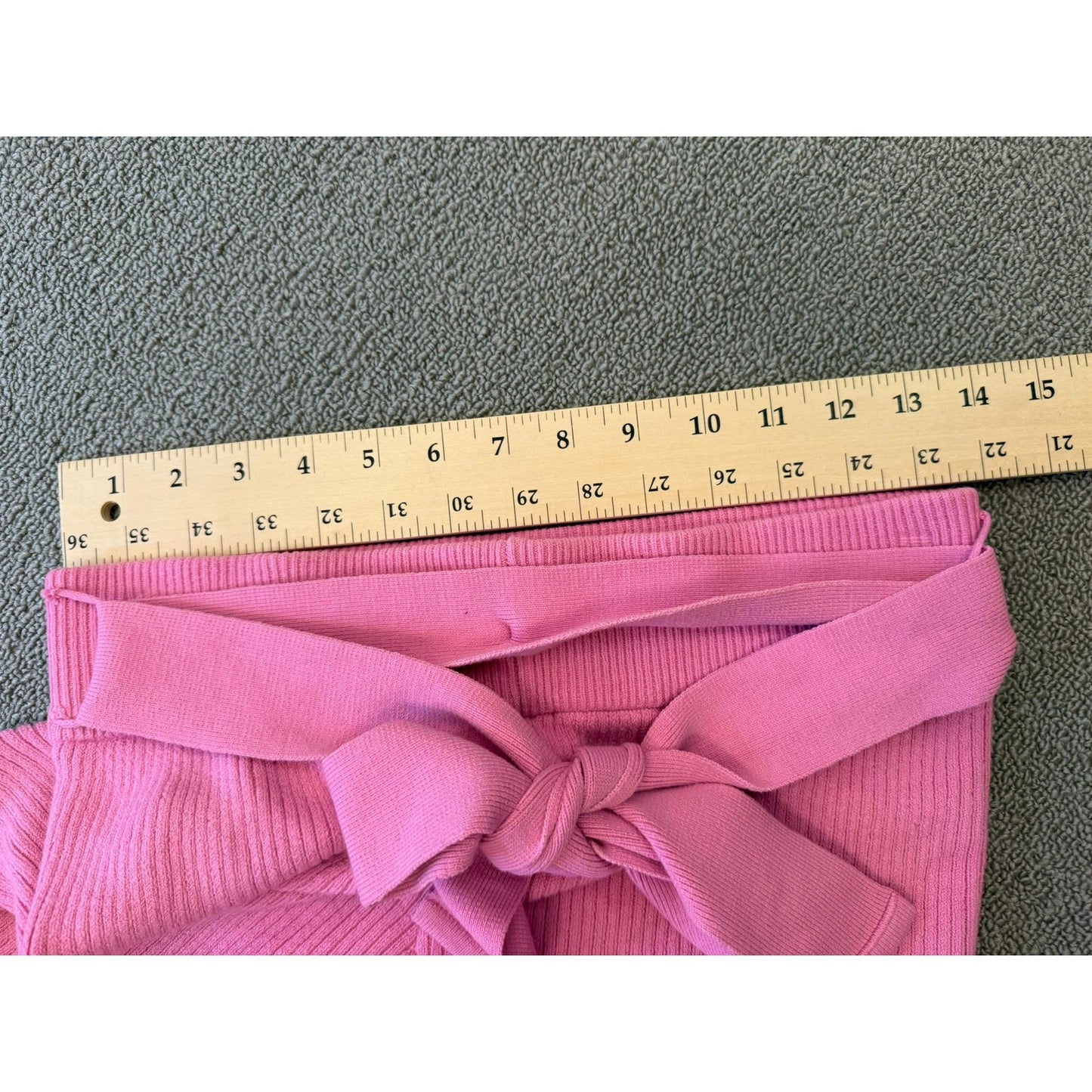 River Island Women Size 10 Pink Jumper Set Wide Leg