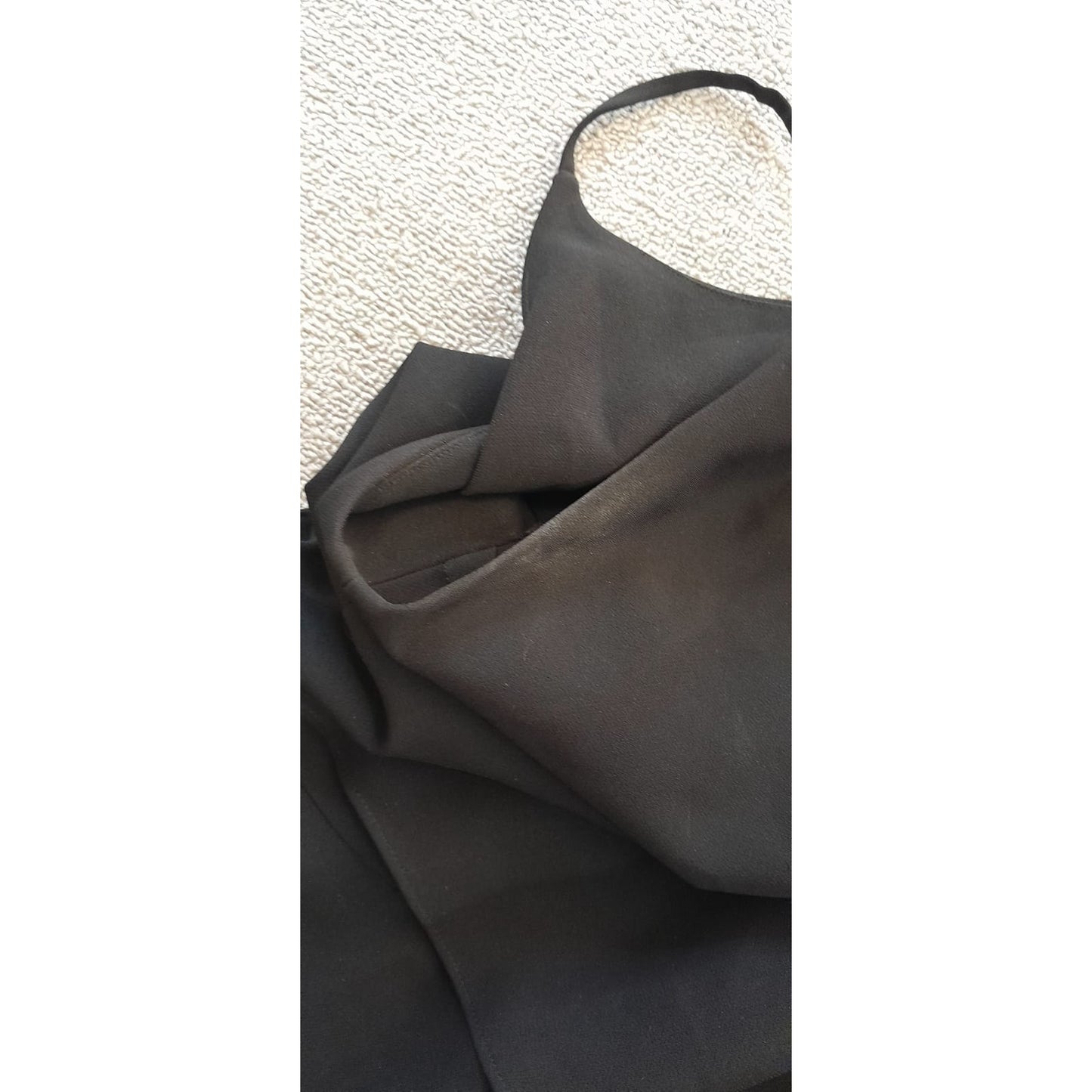 Theory Womens Size 4 Black Sleeveless Jumpsuit Wrap Top Jogger