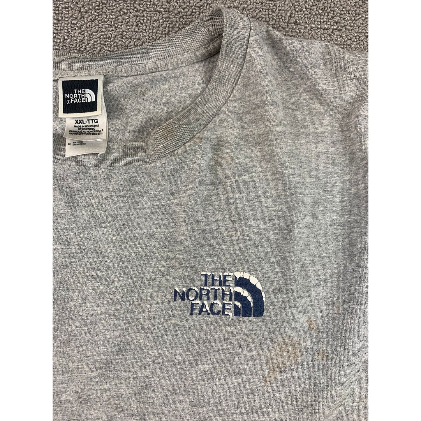 The North Face Men's XXL Gray Long Sleeve Graphic T-Shirt