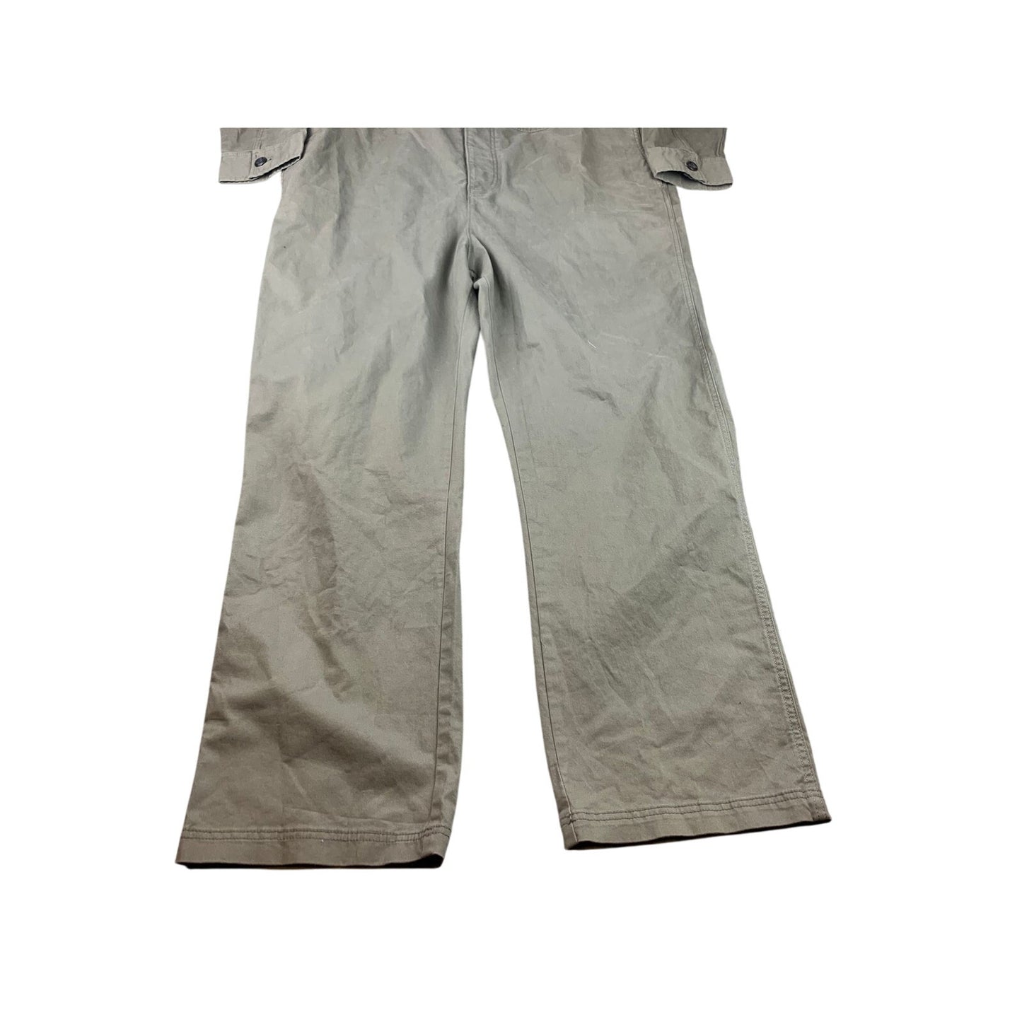 Banana Republic Men XXL Tall Cotton Explorer flight Suit Jumpsuit Olive NWT