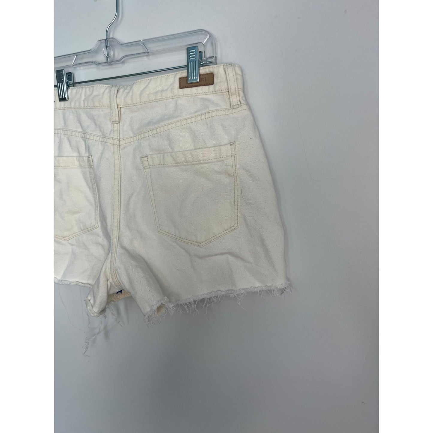 BlankNYC Crochet Patch Shorts Women 28 Colorful Knit Festival Boho