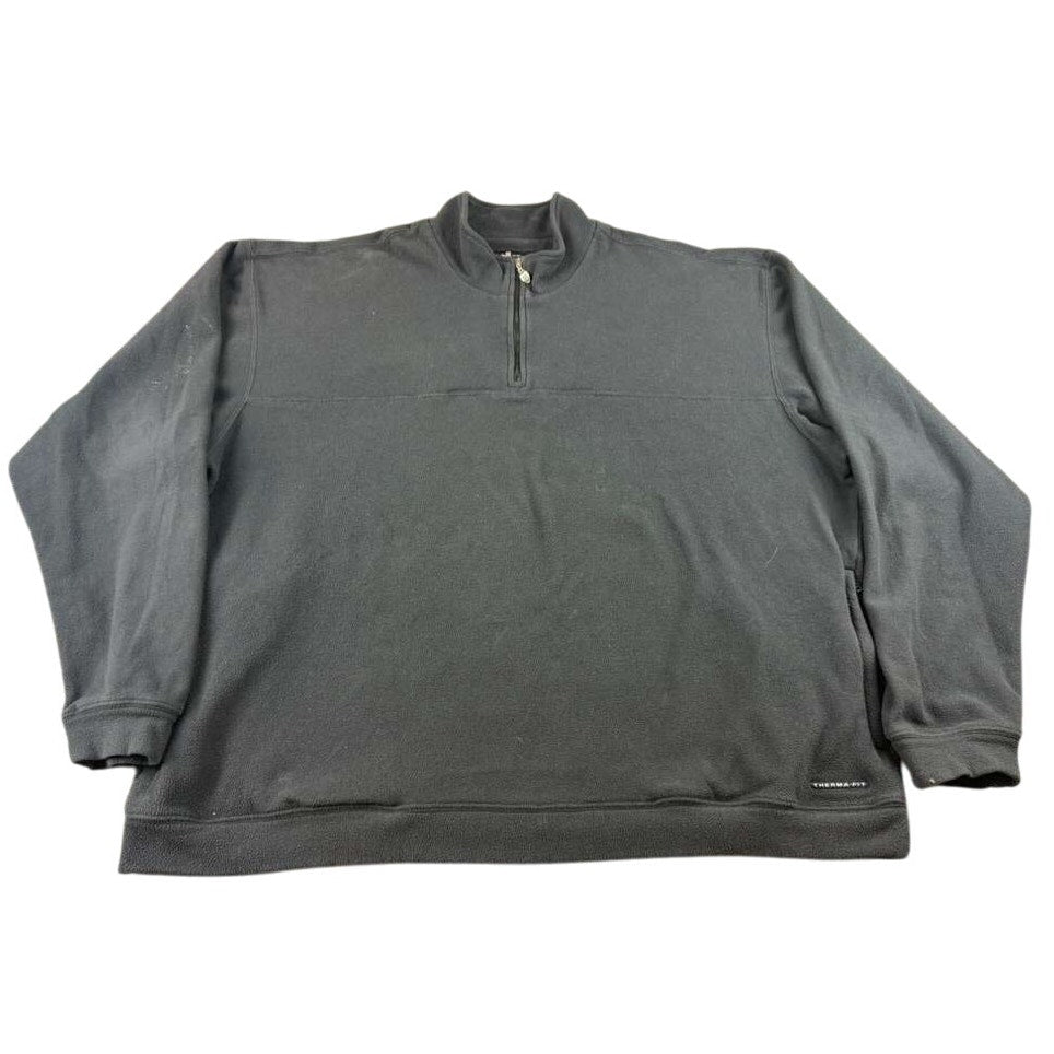 Nike Tiger Woods Collection Pullover Sweatshirt XXL Gray Therma Fit Quarter Zip