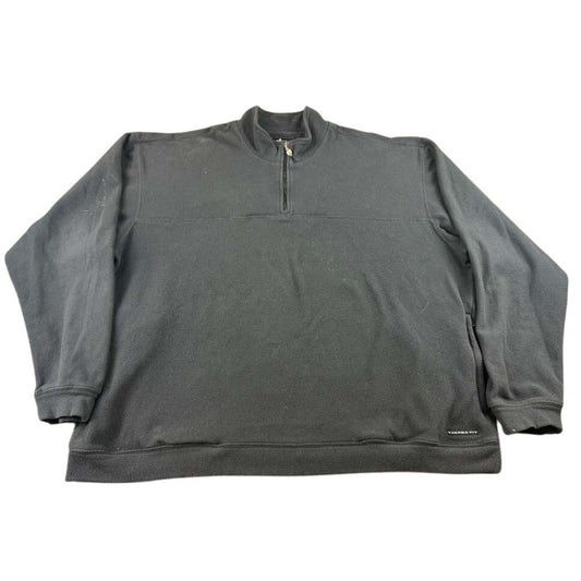 Nike Tiger Woods Collection Pullover Sweatshirt XXL Gray Therma Fit Quarter Zip