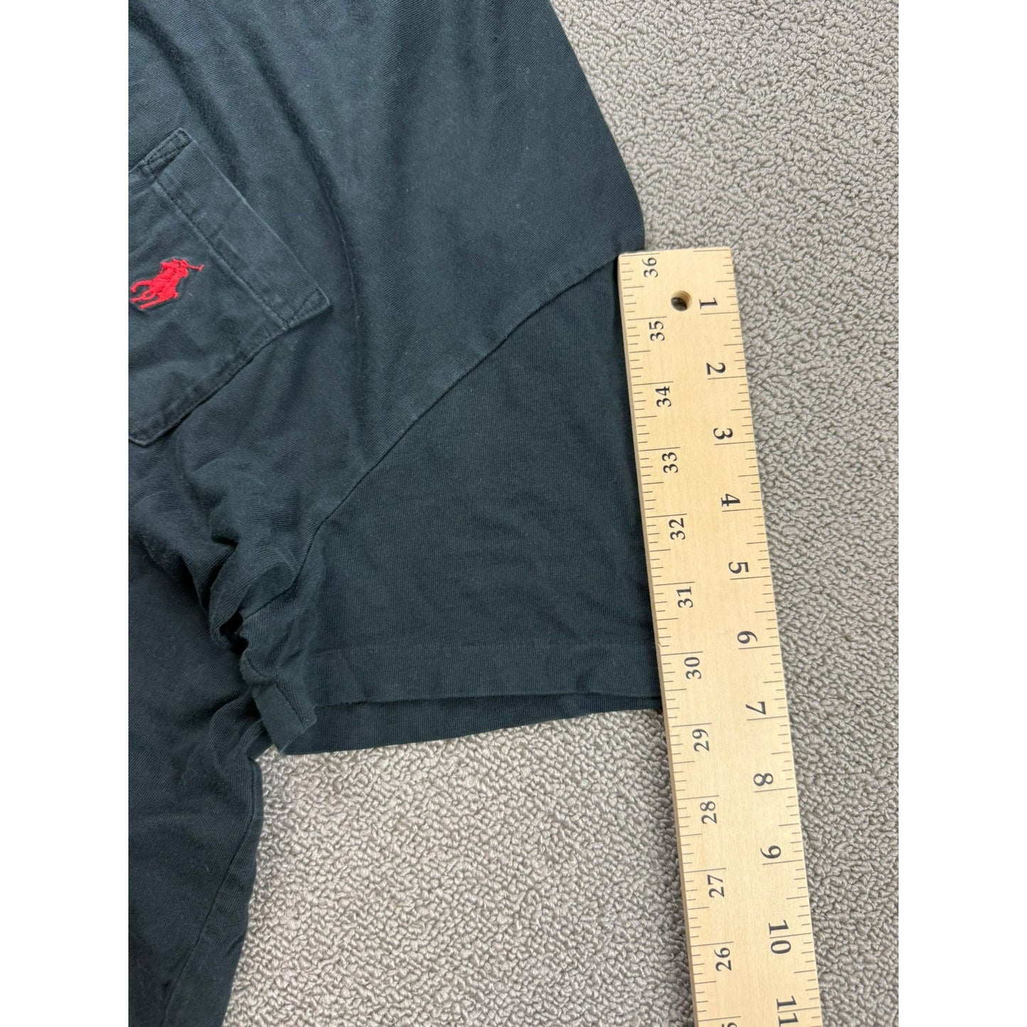 Polo Ralph Lauren Men's Medium Black Classic Fit Pocket T-Shirt