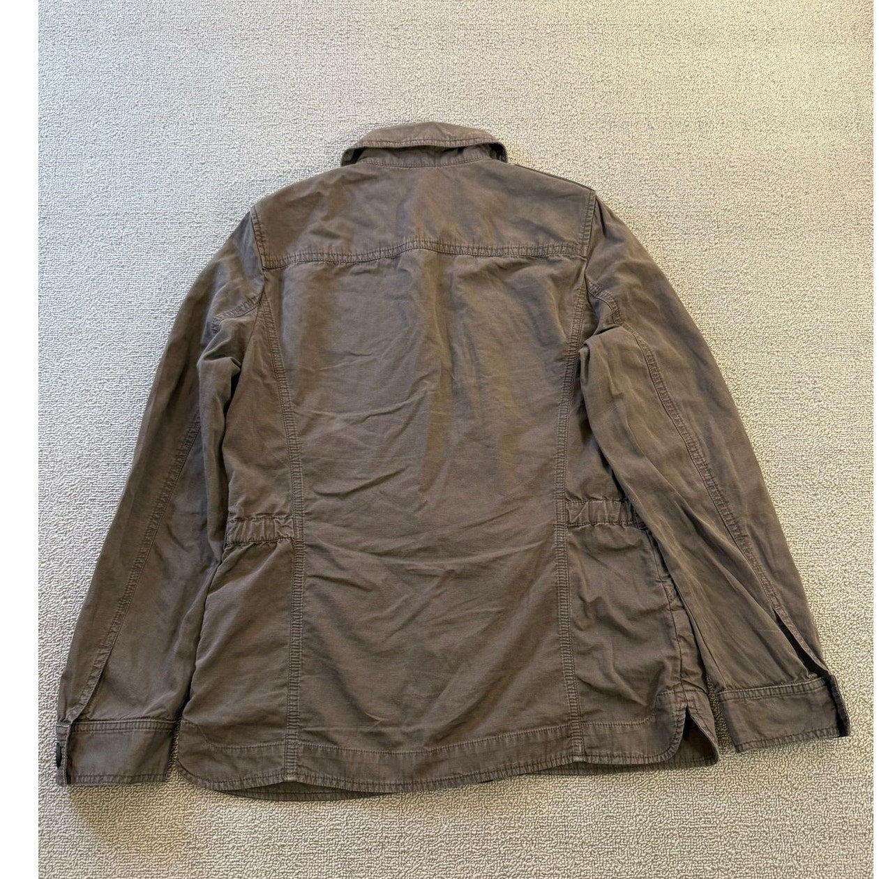 Comptoir des Cotonniers Women's 38 Brown Khaki Utility Field Jacket
