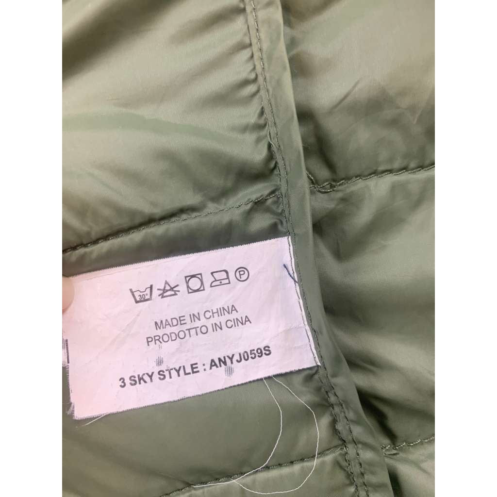 Aviazione Navale Puffer Aviation Vest Men's Small  Italian Navy And Wings Patch