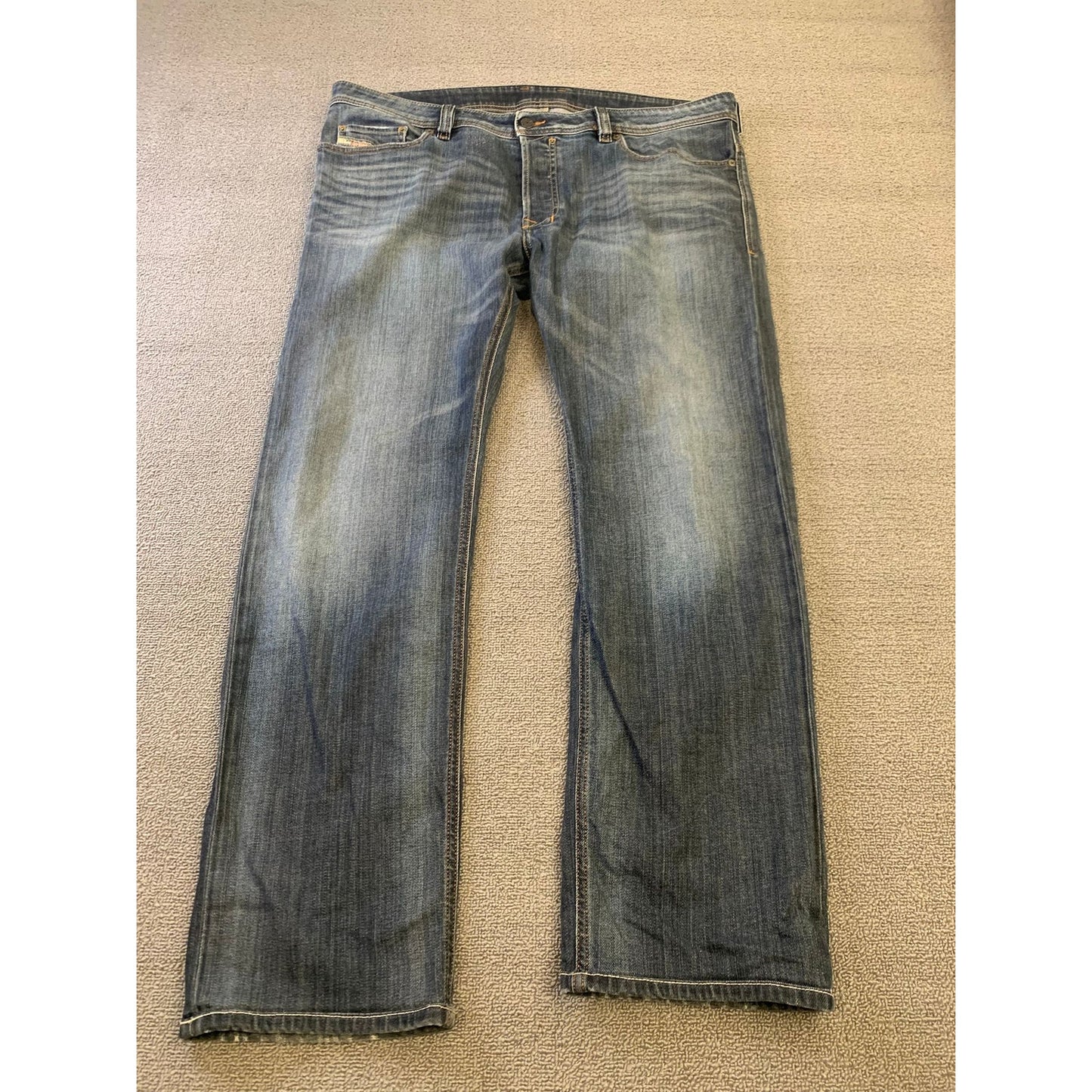 Y2K DIESEL Men's 38 "Industry" Denim Division Straight Leg Jeans