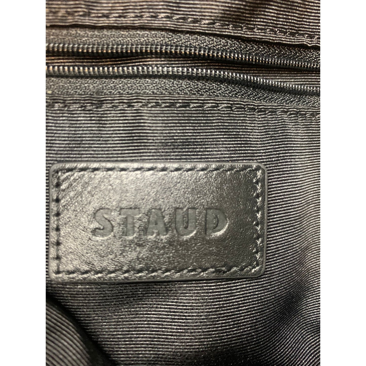 Staud Felix Men's Black Nylon Bag With Strap and handle. Drawstring