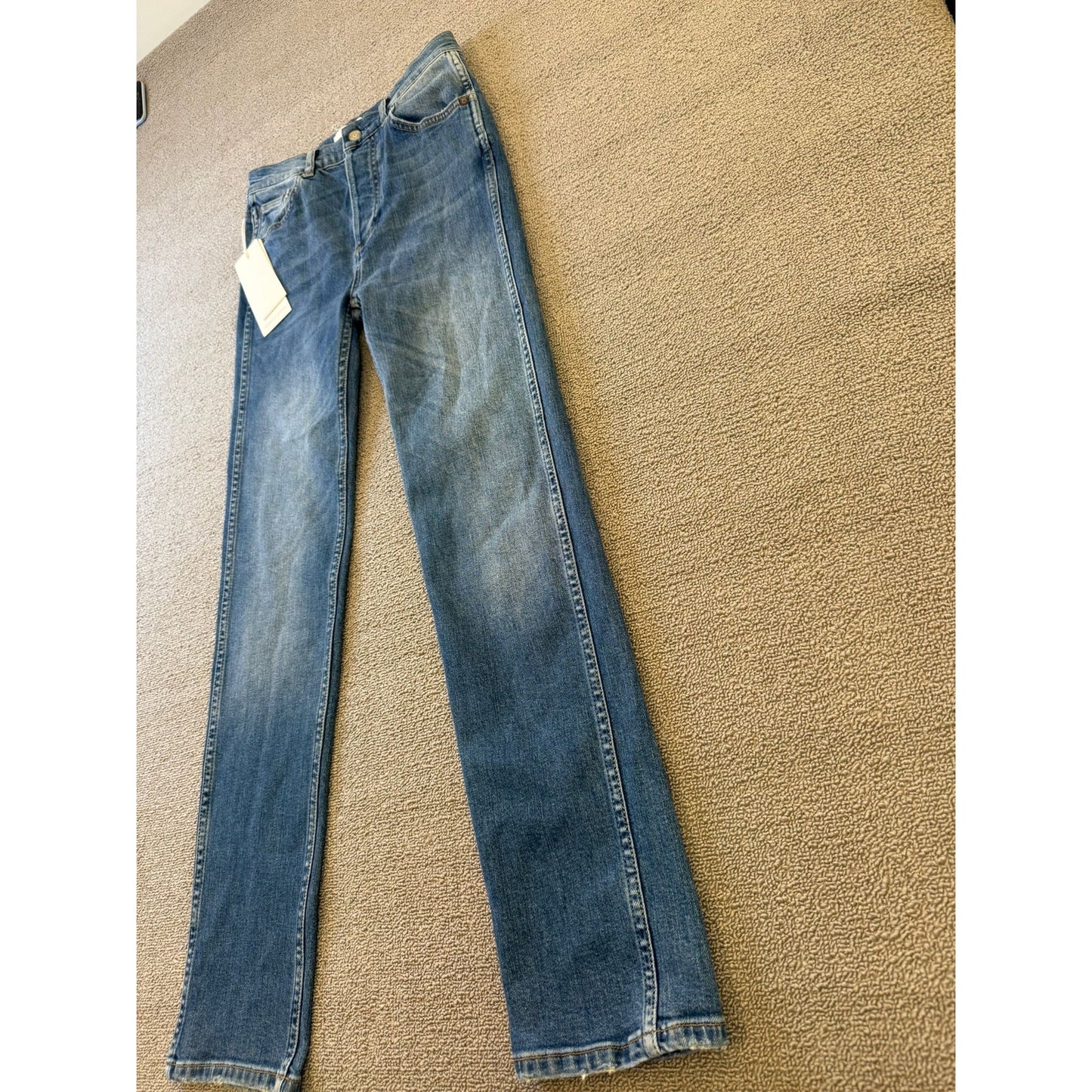 Boyish Womens Jeans Size 25 The Dempsey Straight Leg Blue