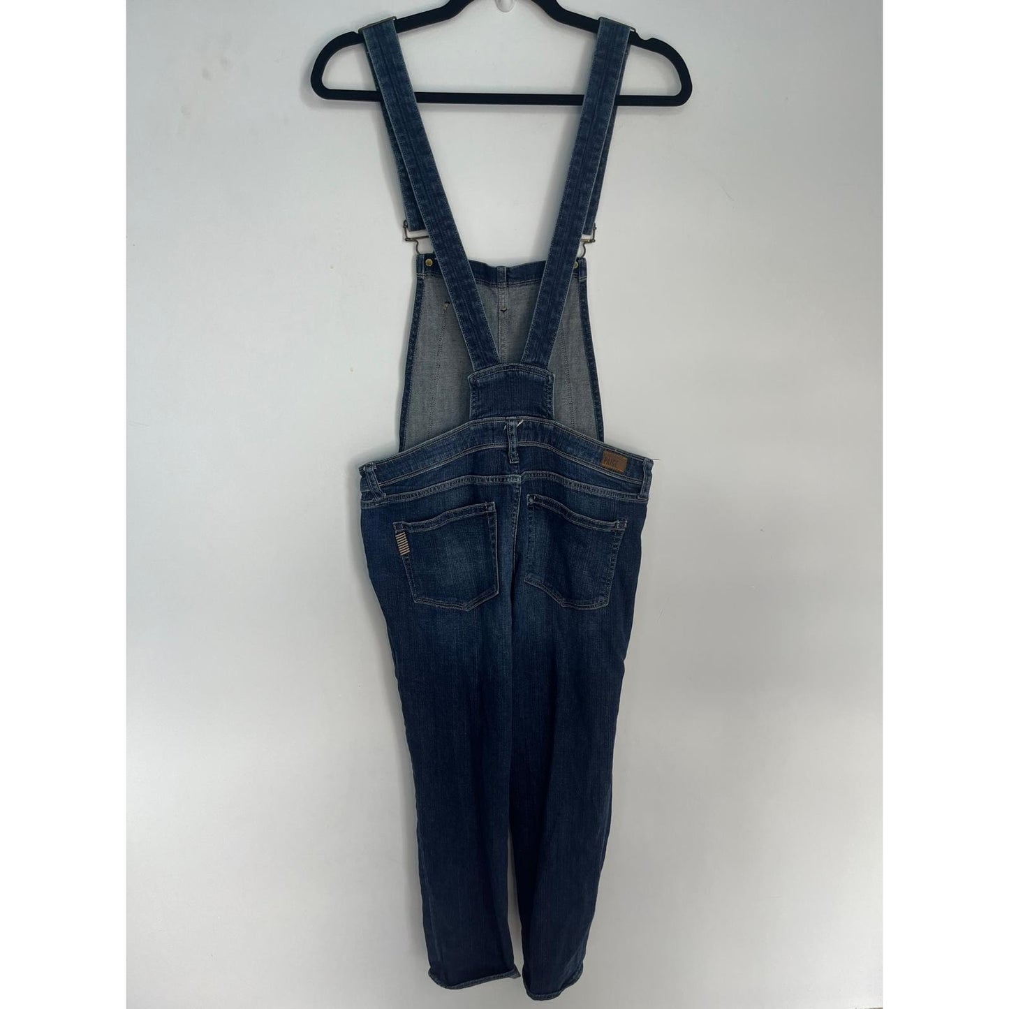 Paige Denim Overalls Women 27 Medium Wash Adjustable Strap Casual