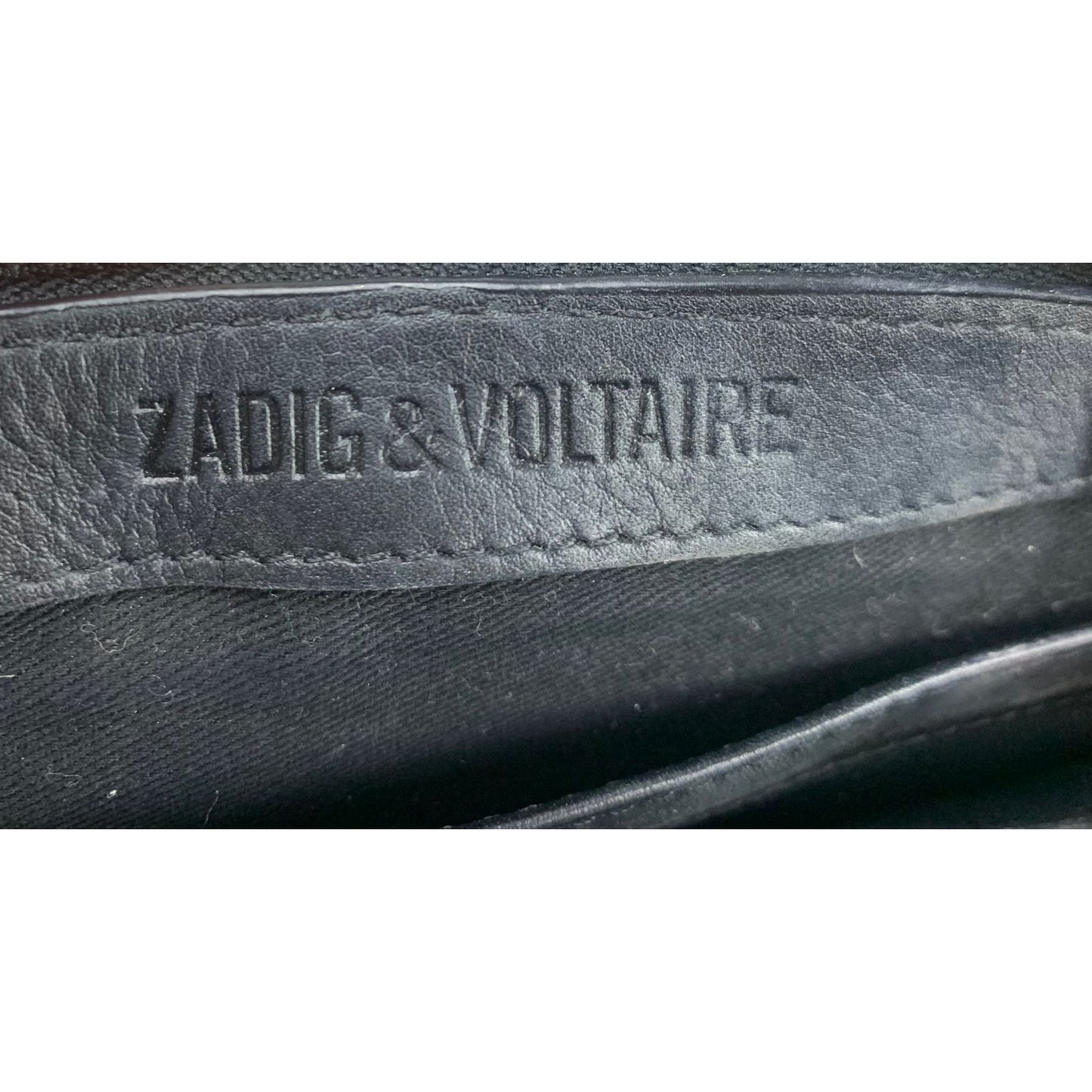 Zadig & Voltaire Women One Size Red And Black Leopard Clutch Bag Wristlet