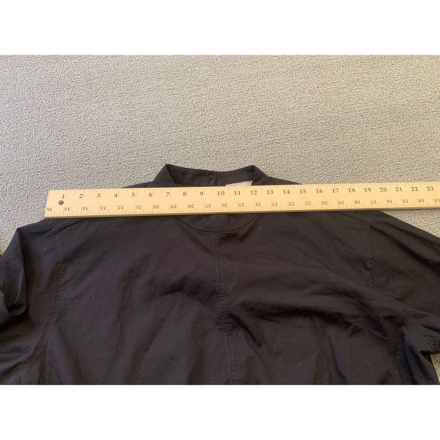 Everlane Women Medium Black Mock Neck Bubble Long Sleeve Top