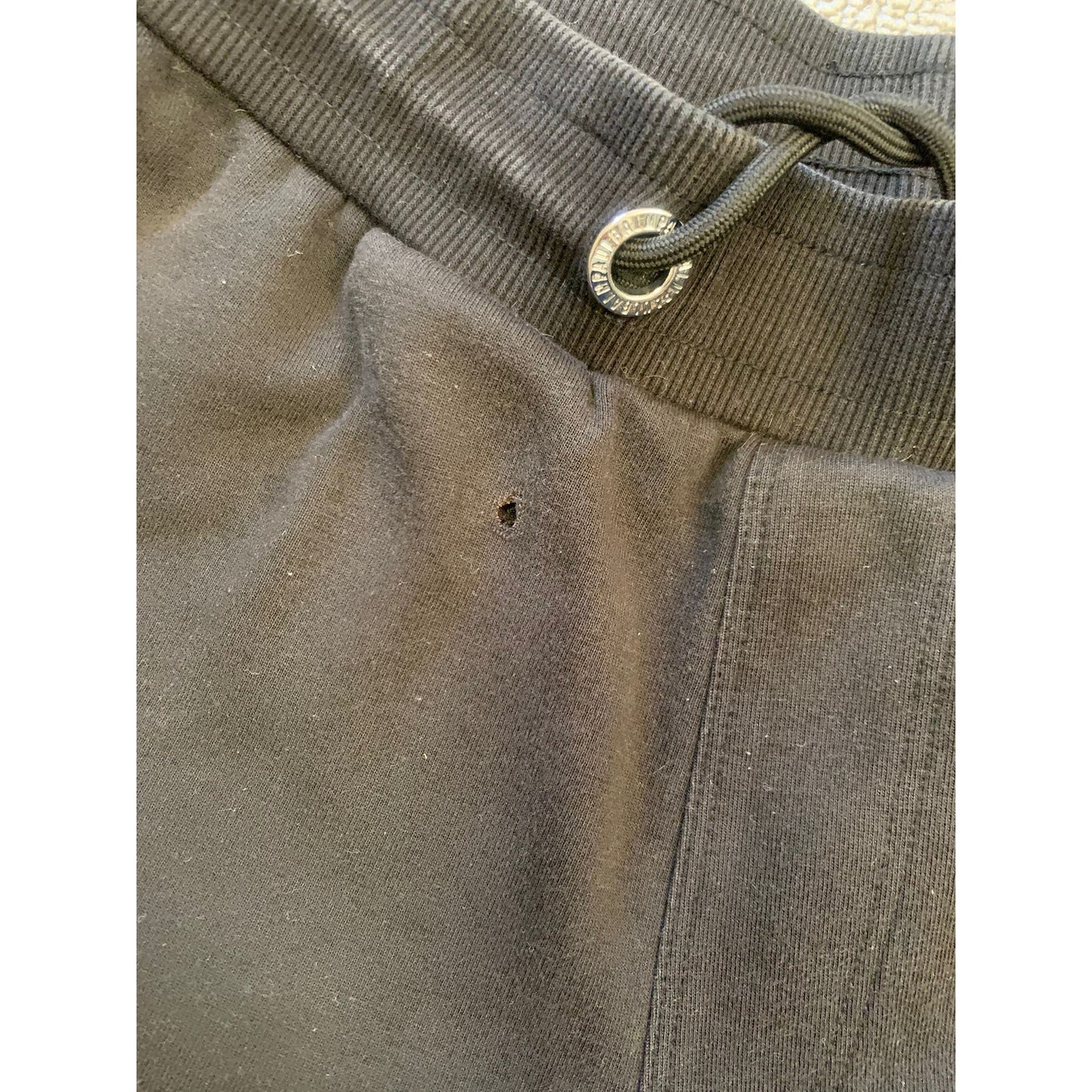 Paul Balm Male Medium Black Red Wolf Graphic Sweat Shorts
