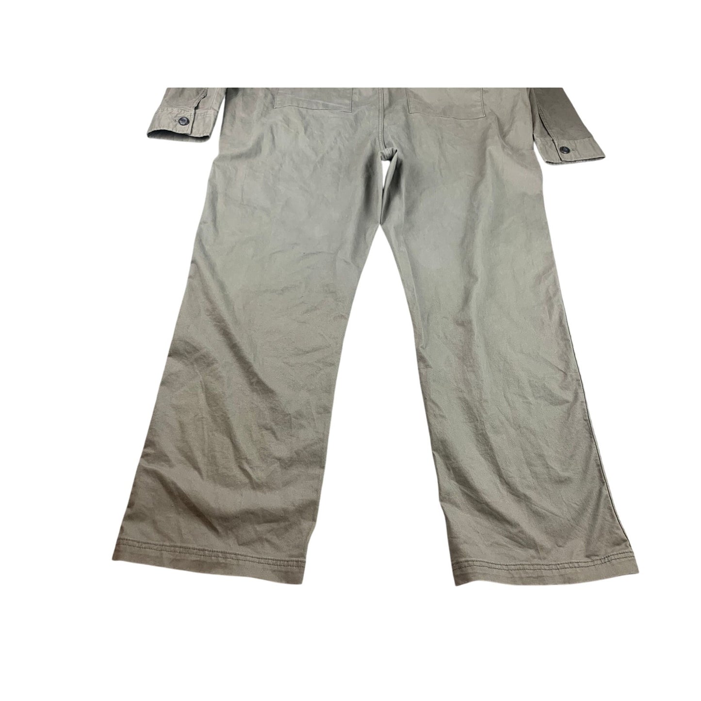 Banana Republic Men XXL Tall Cotton Explorer flight Suit Jumpsuit Olive NWT